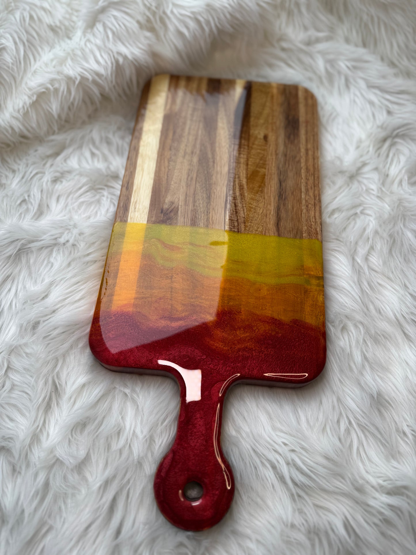 Luxury Resin Charcuterie Board – Handmade | Food Safe | Heat Resistant