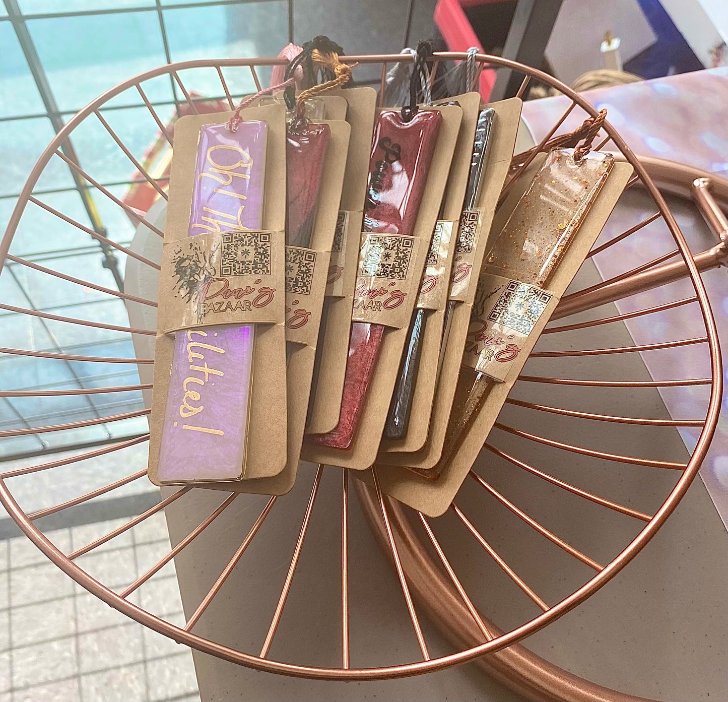 Resin Bookmarks – Artistic Utility for Readers & Retailers