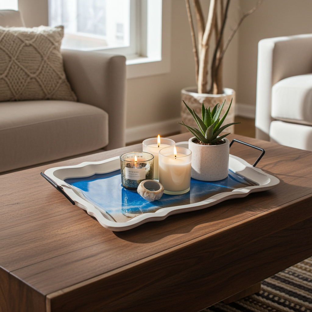 Beach Don’t Kill My Vibe (Beach Scene Resin Art)