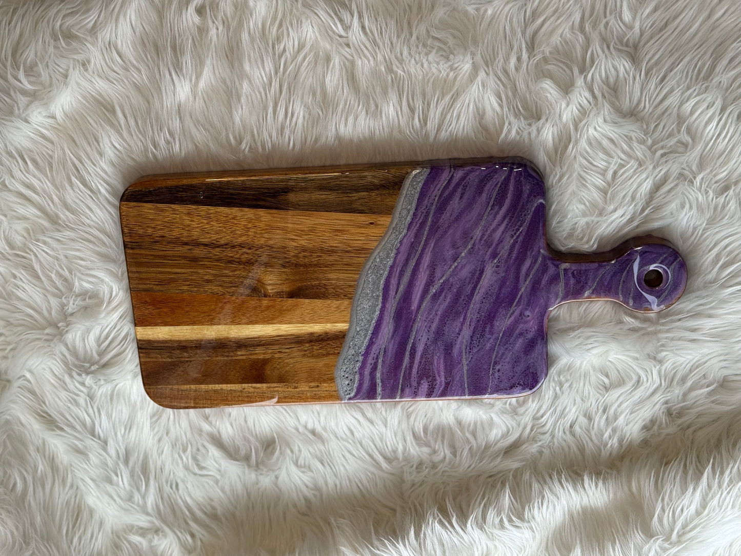 Luxury Resin Charcuterie Board – Handmade | Food Safe | Heat Resistant