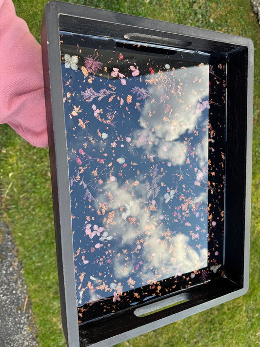 Multi-Use Epoxy Resin Tray – Makeup, Accessories & More