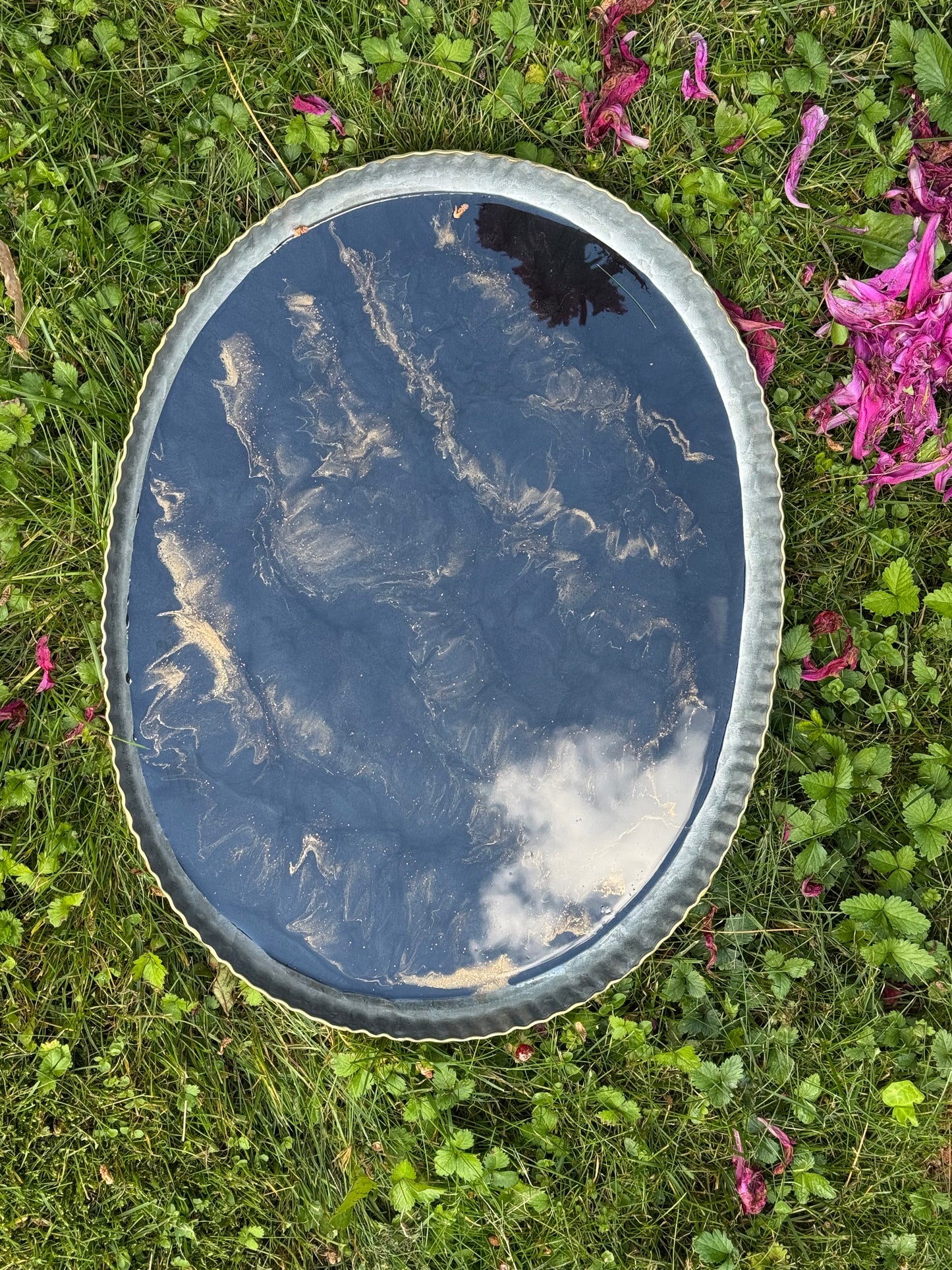 Multi-Use Epoxy Resin Tray – Makeup, Accessories & More