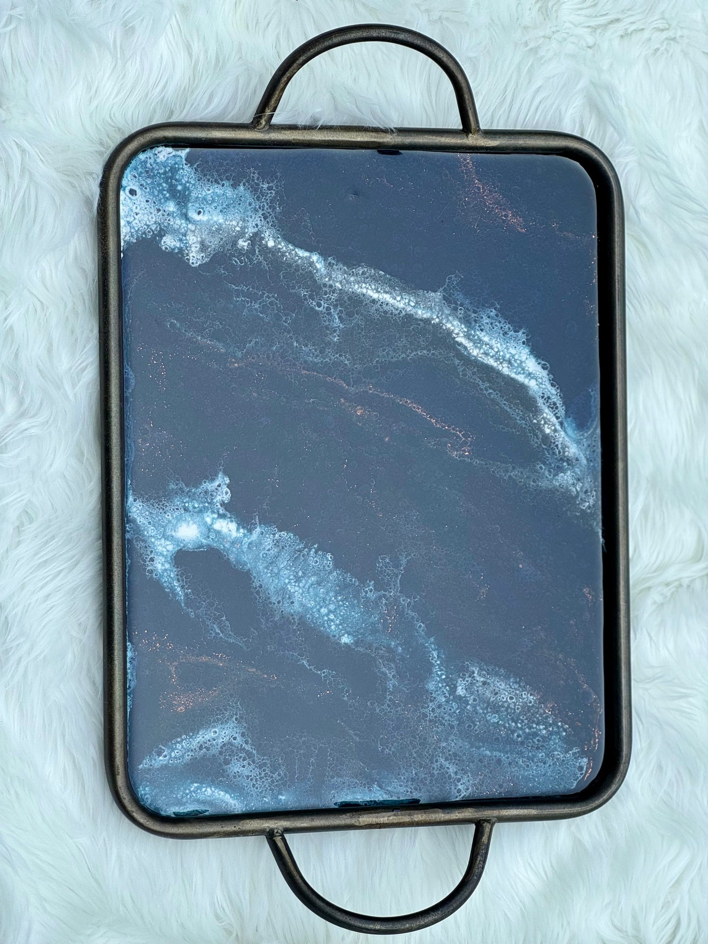 Multi-Use Epoxy Resin Tray – Makeup, Accessories & More