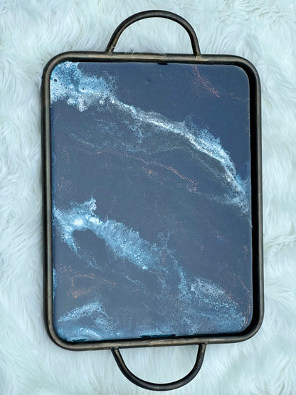 Multi-Use Epoxy Resin Tray – Makeup, Accessories & More