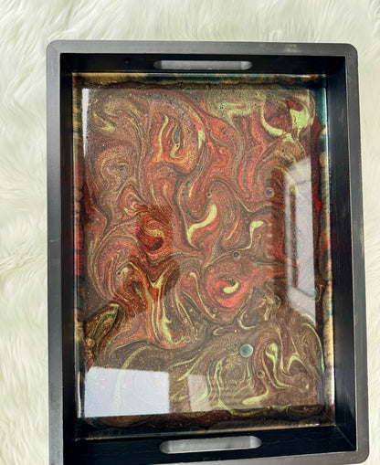 Multi-Use Epoxy Resin Tray – Makeup, Accessories & More