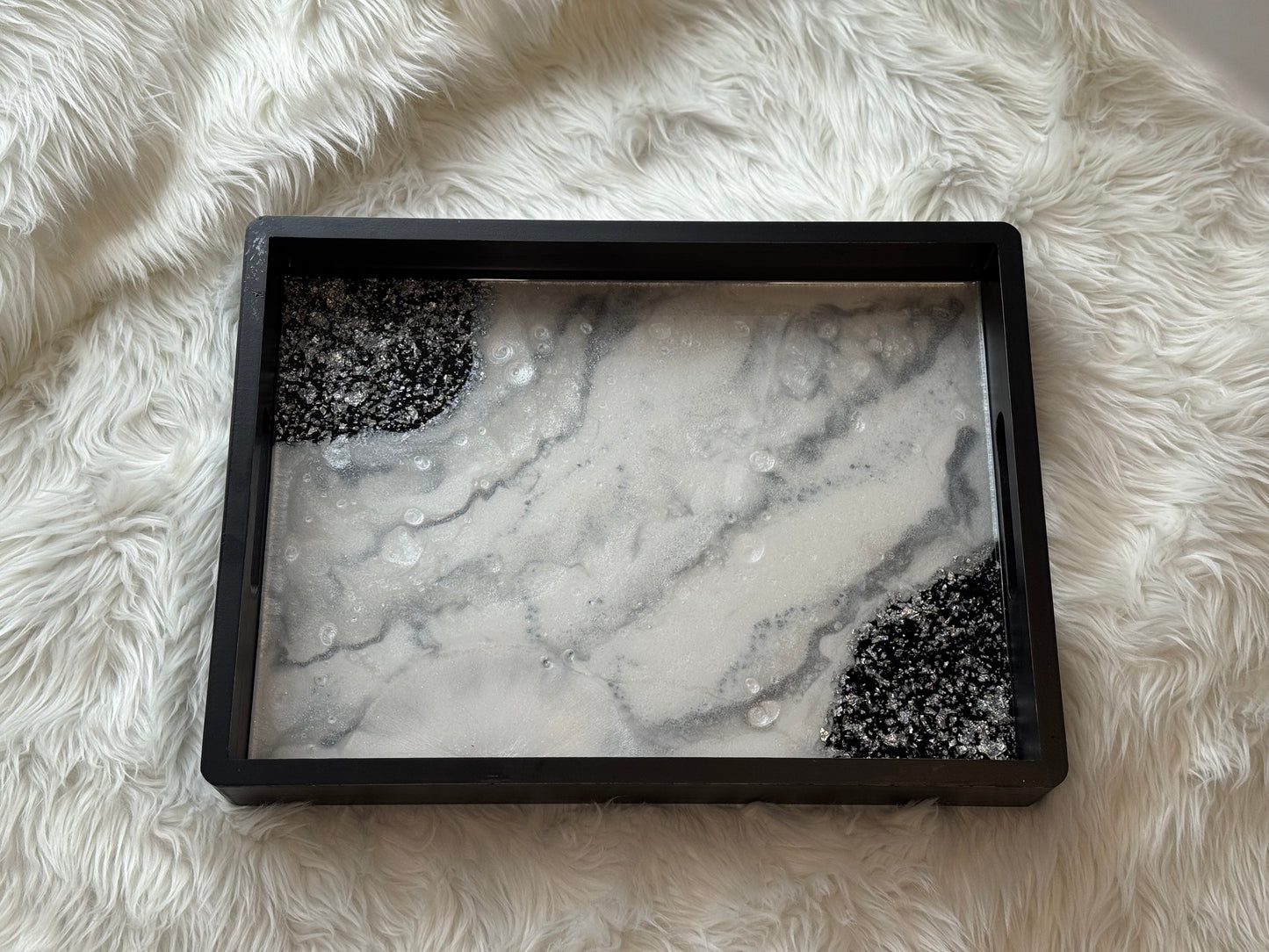 Multi-Use Epoxy Resin Tray – Makeup, Accessories & More
