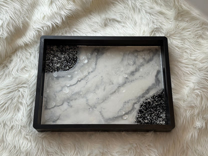 Multi-Use Epoxy Resin Tray – Makeup, Accessories & More