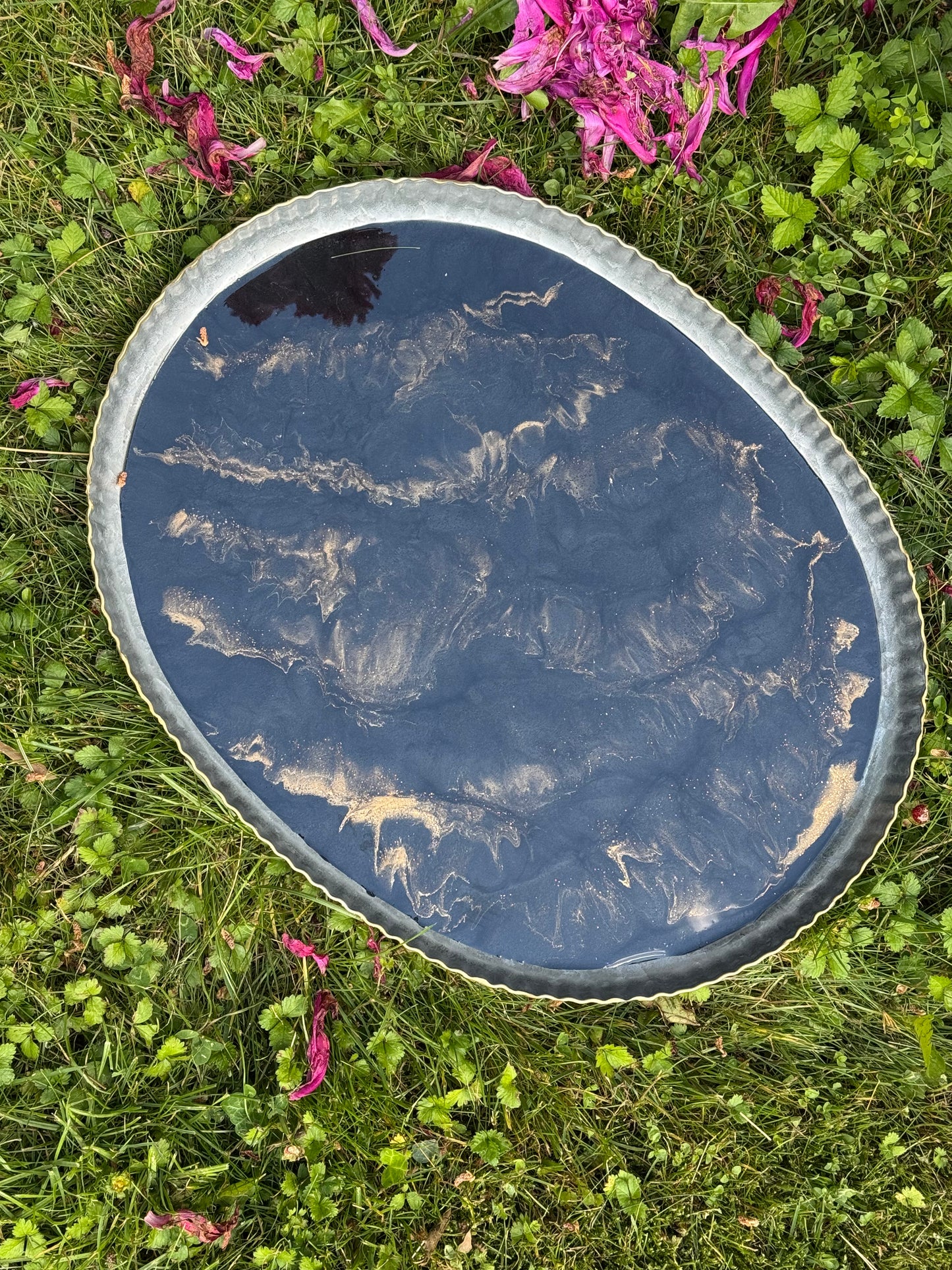 Multi-Use Epoxy Resin Tray – Makeup, Accessories & More