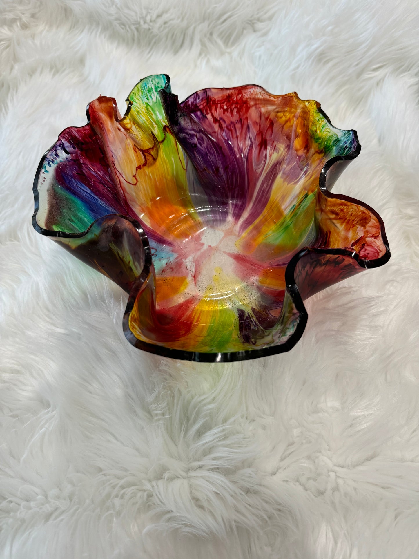 Resin Artisan Bowl